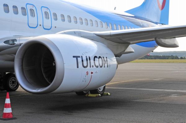 Německá letecká společnost TUIfly čelí problémům.