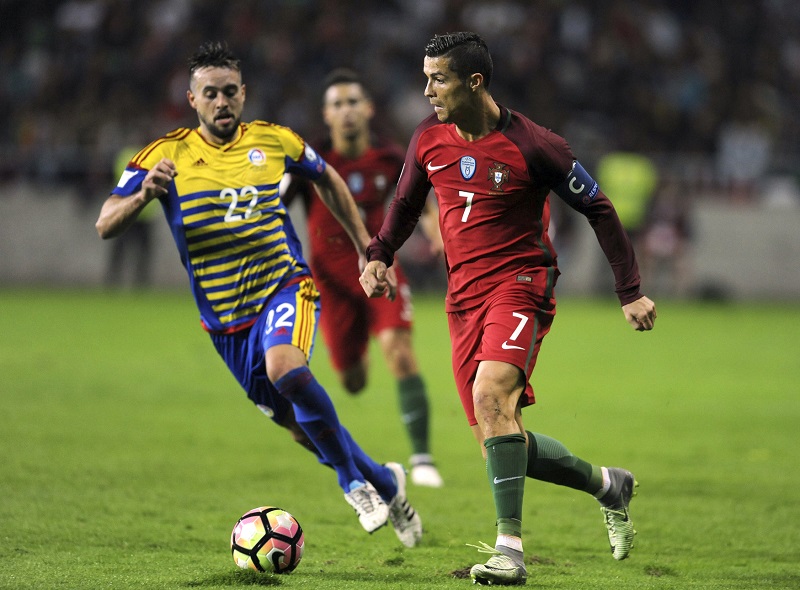Ronaldo si proti Andoře zastřílel