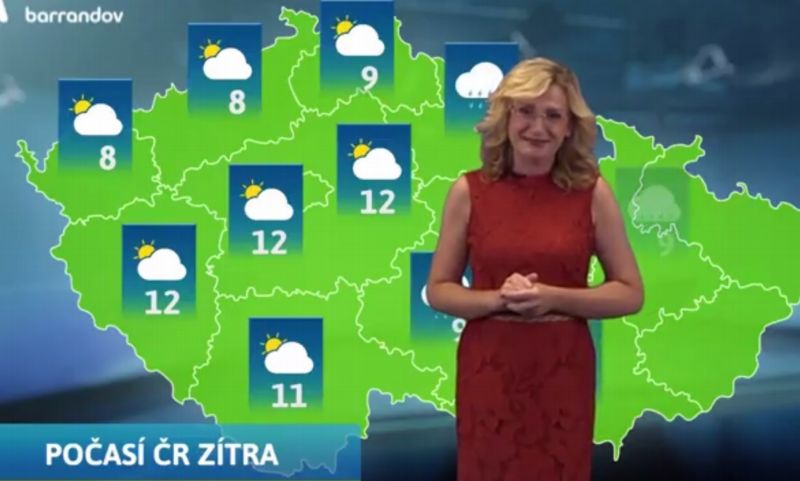 Moderátorka Štěpánka Duchková. Moderátorka Štěpánka Duchková.