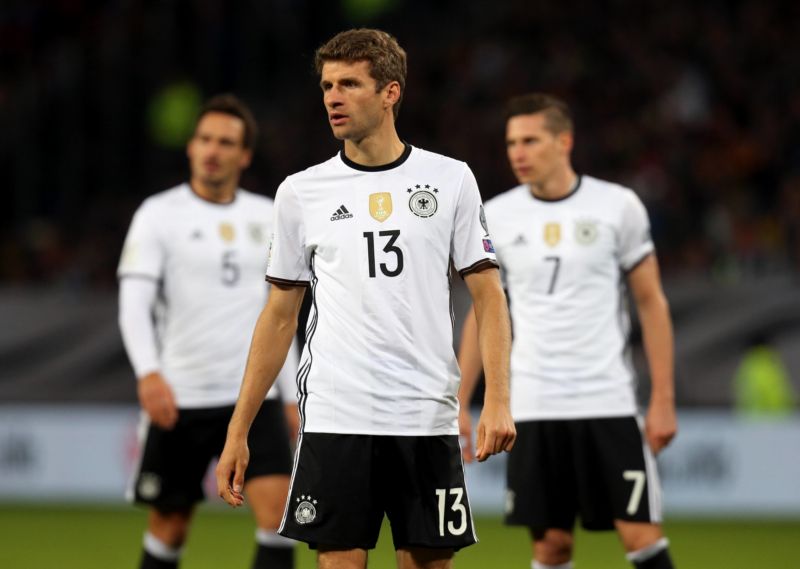 Německý fotbalista Thomas Müller.