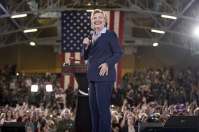Hillary Clintonová.