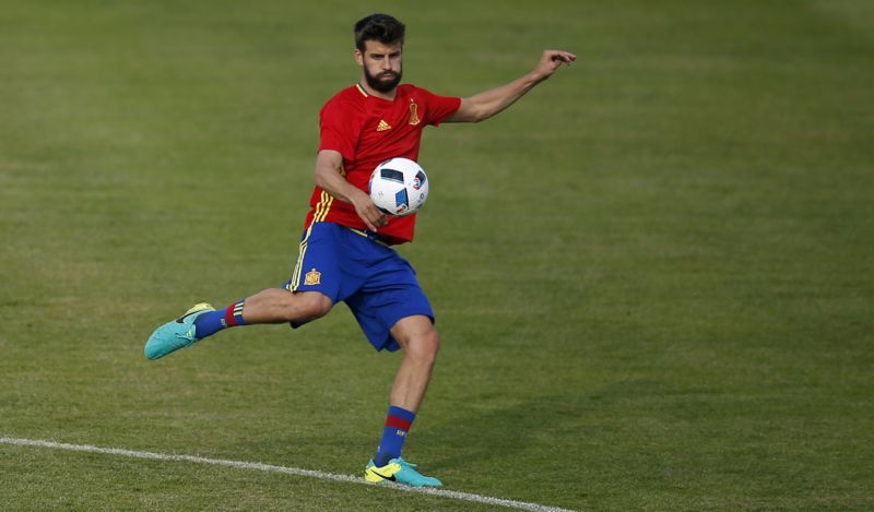 Španělský obránce Gerard Piqué.
