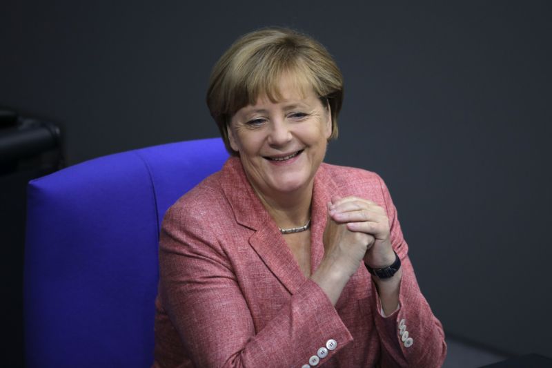 Německá kancléřka Angela Merkelová. Německá kancléřka Angela Merkelová.