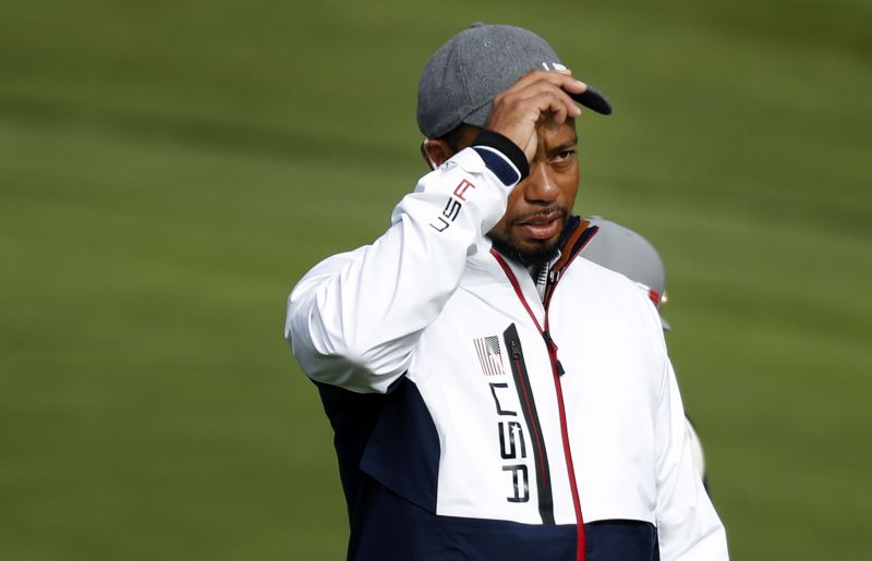 Golfista Tiger Woods.