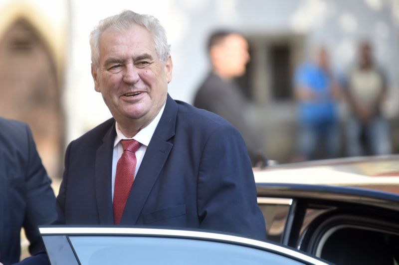Prezident Miloš Zeman.