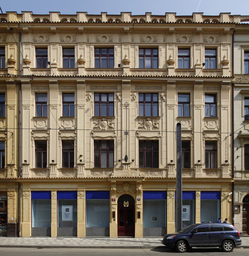 Pobočka ERB Bank v Praze.