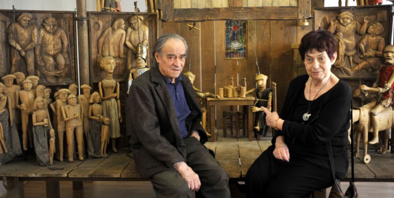 František Vítek a Věra Vítková Říčařová.