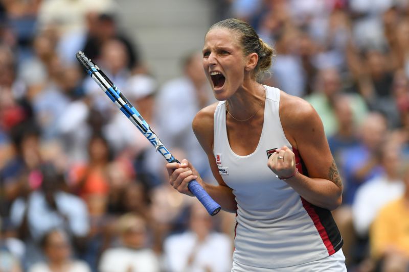 Česká jednička Karolína Plíšková na US Open.