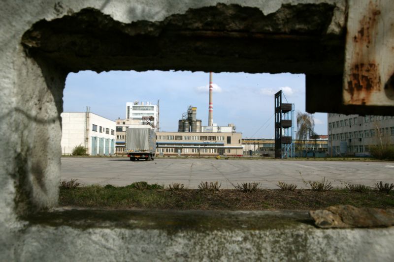 Neratovická chemička Spolana.