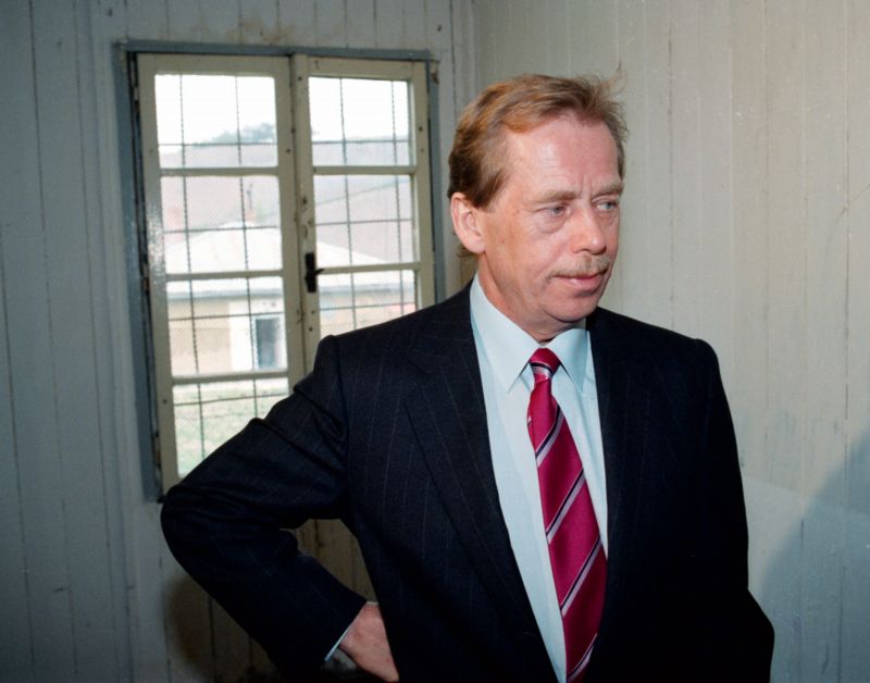 Prezident Václav Havel.