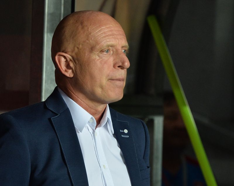 Trenér české reprezentace Karel Jarolím.