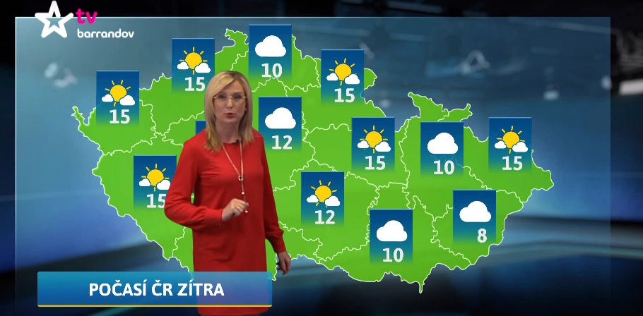 Moderátorka Štěpánka Duchková.