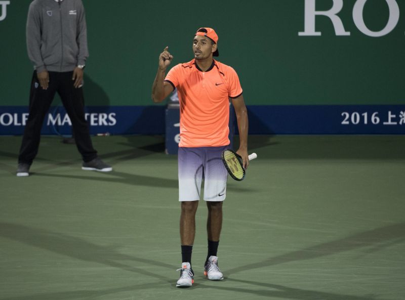 Problémový tenista Nick Kyrgios.