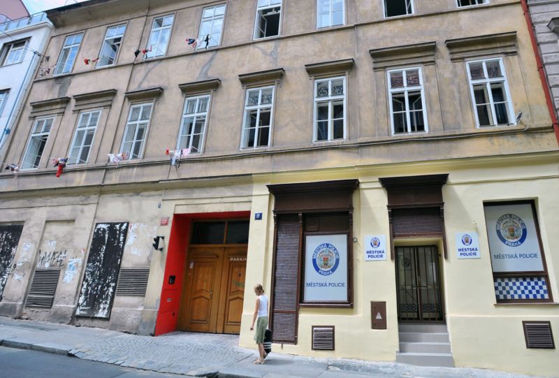 Praha, ulice Ve Smečkách.