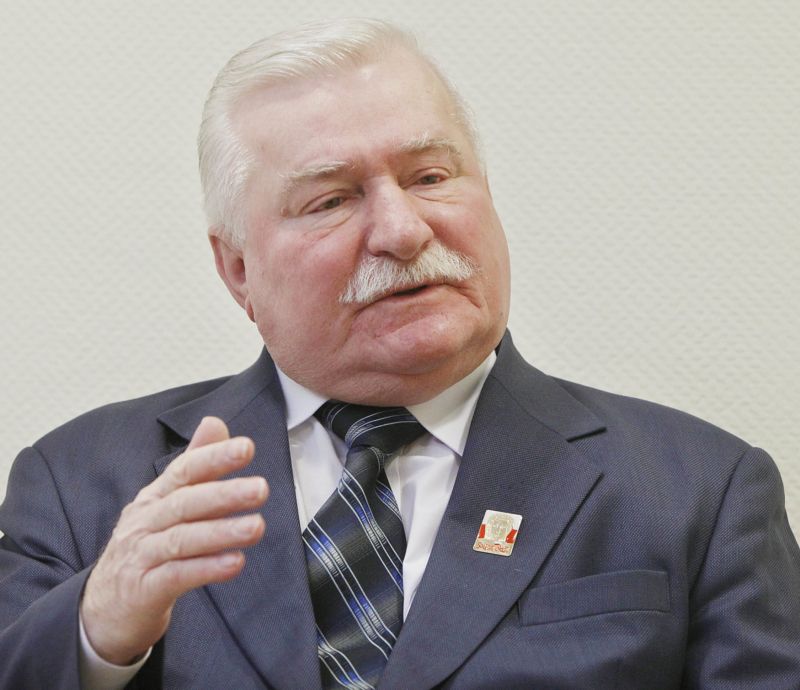 Bývalý polský prezident Lech Walesa.