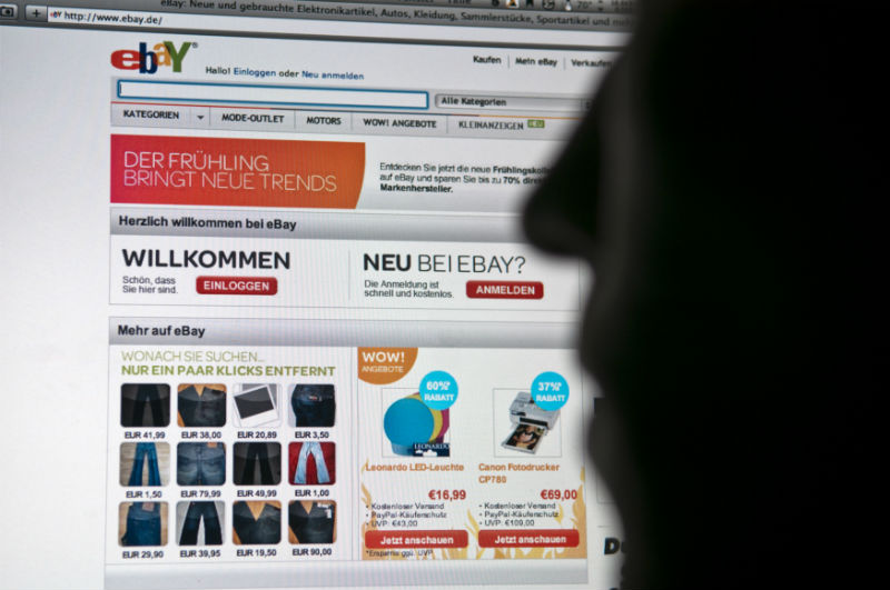 Dítě se někdo snažil prodat na internetové platformě eBay (ilustrační foto).