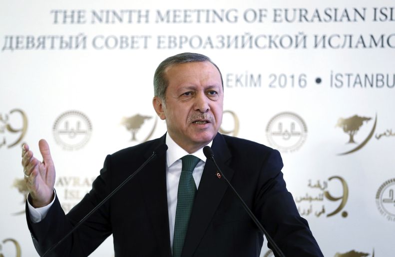 Turecký prezident Recep Tayyip Erdogan.