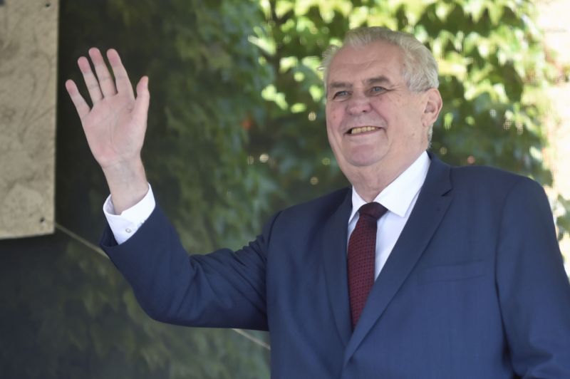 Prezident Miloš Zeman.