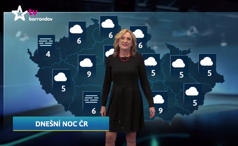 Moderátorka Štěpánka Duchková. Moderátorka Štěpánka Duchková.