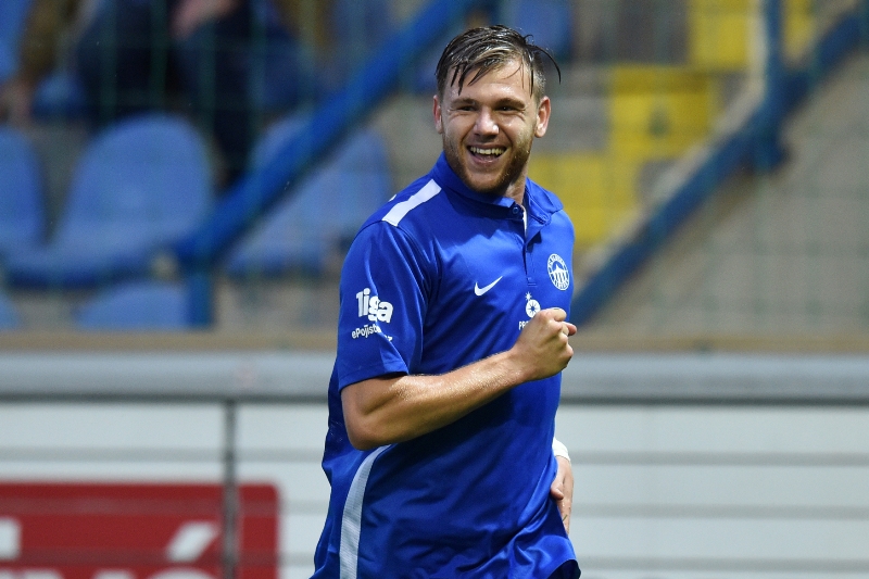 Liberecký fotbalista Radim Breite.