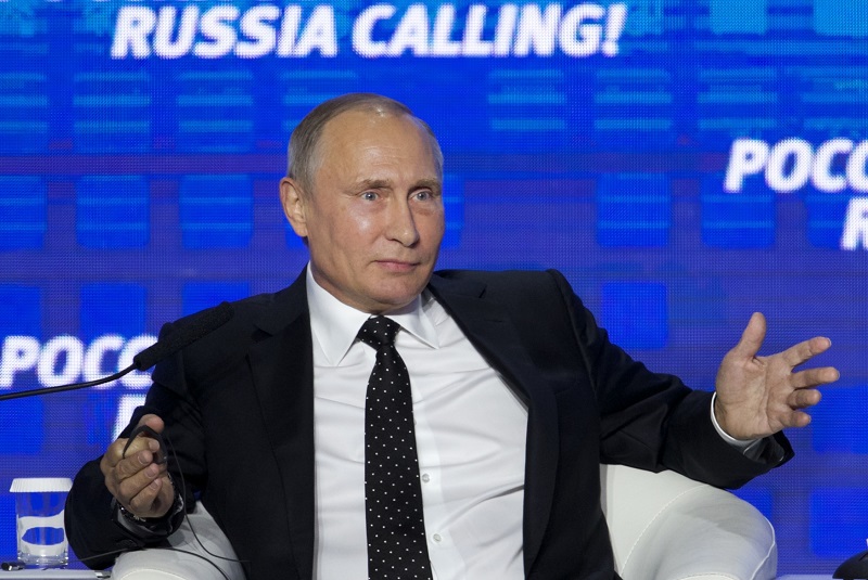 Ruský prezident Vladimir Putin. 