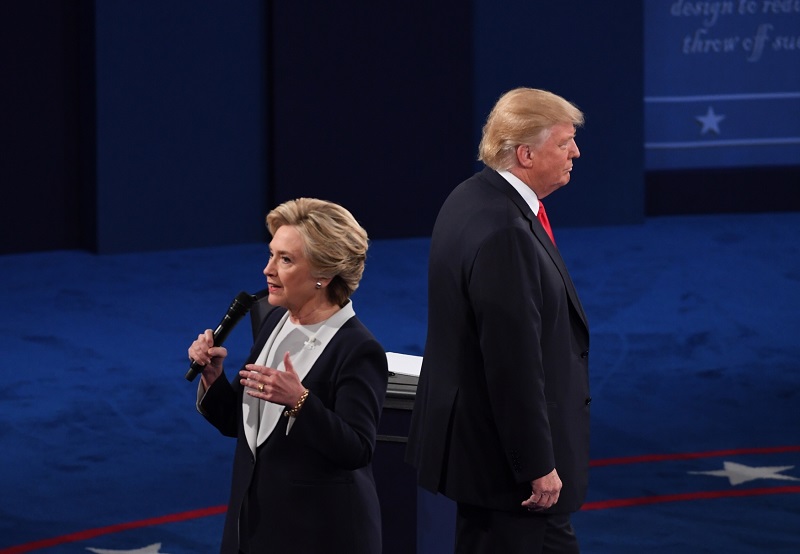 Hillary Clintonová a Donald Trump. 
