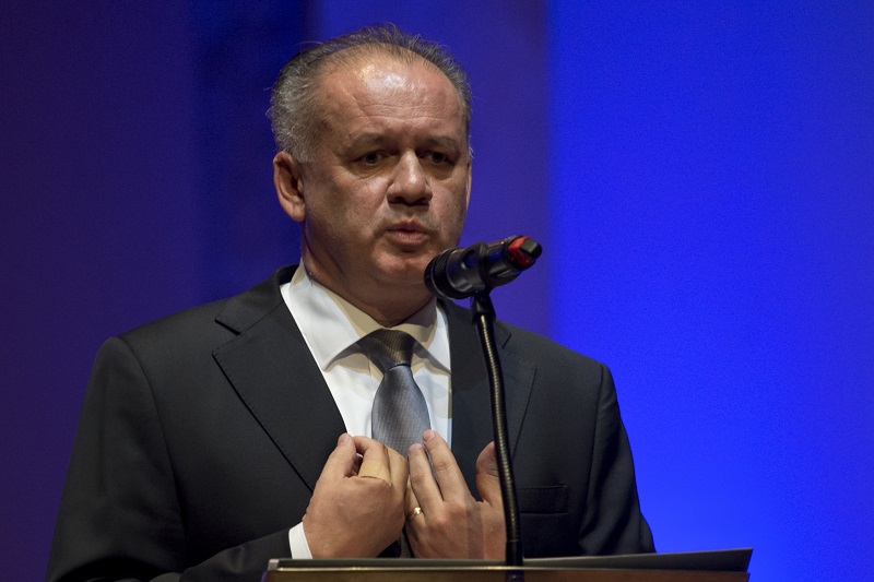 Slovenský prezident Andrej Kiska. 