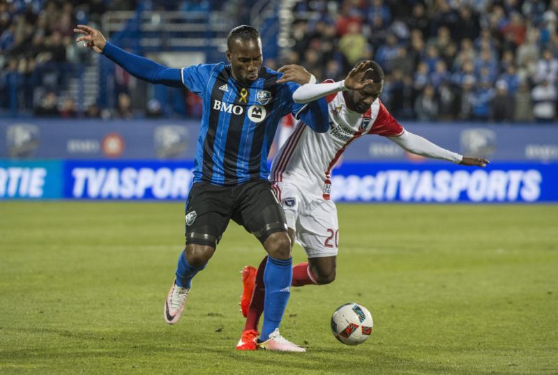 Hvězdný útočník Montrealu Didier Drogba.