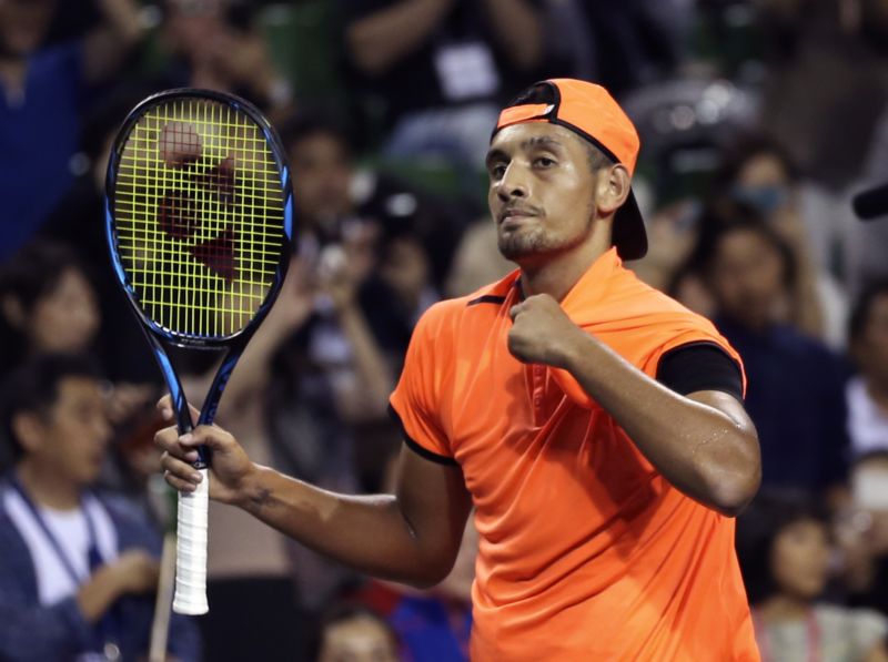 Jedenadvacetiletý Australan Nick Kyrgios.