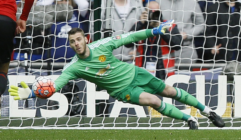 David De Gea zachránil ve šlágru kola zachránil remízu na hřišti Liverpoolu