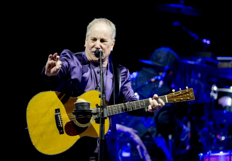 Paul simon v O2 aréně.