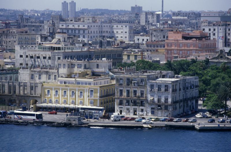 Havana, hlavní město Kuby.