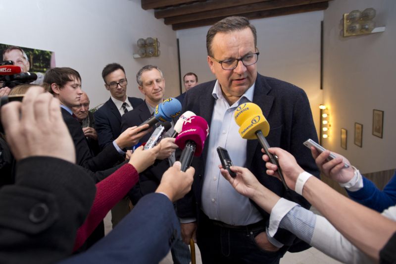 Ministr průmyslu a obchodu Jan Mládek.