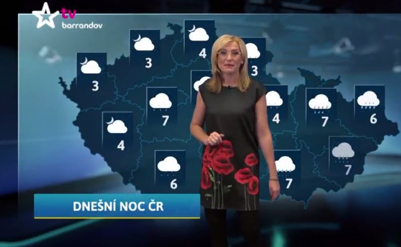 Moderátorka Štěpánka Duchková. Moderátorka Štěpánka Duchková.