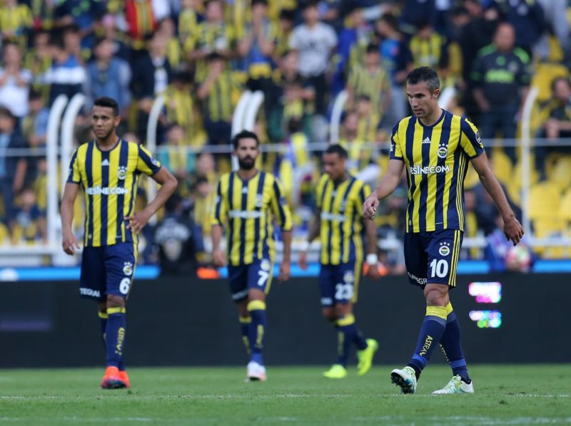 Hráči Fenerbahce Istanbul.