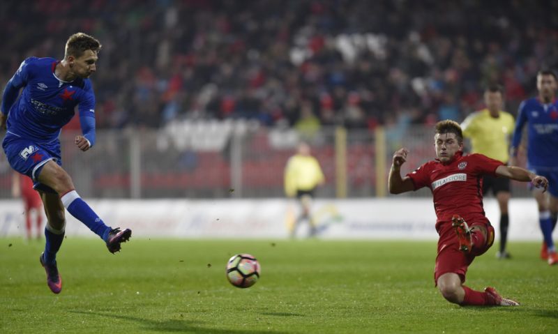 Milan Škoda v akci. 
