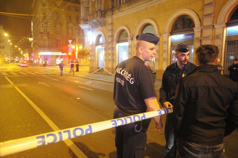 Maďarská policie.