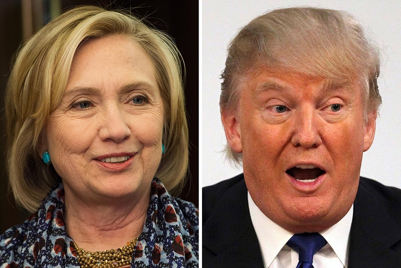 Hillary Clintonová a Donald Trump. 