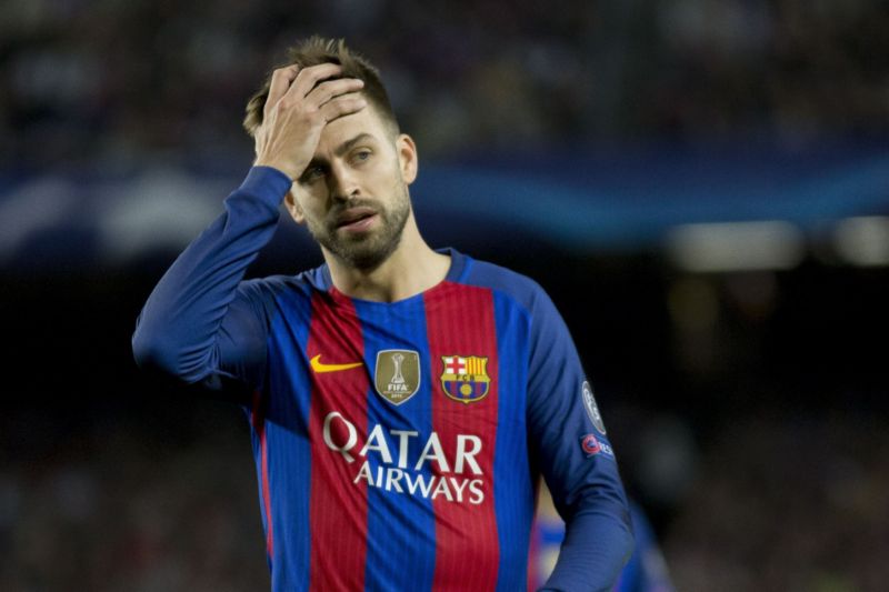 Španělský fotbalista Barcelony Gerard Piqué.
