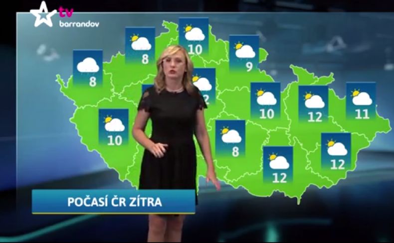 Moderátorka Štěpánka Duchková. Moderátorka Štěpánka Duchková.