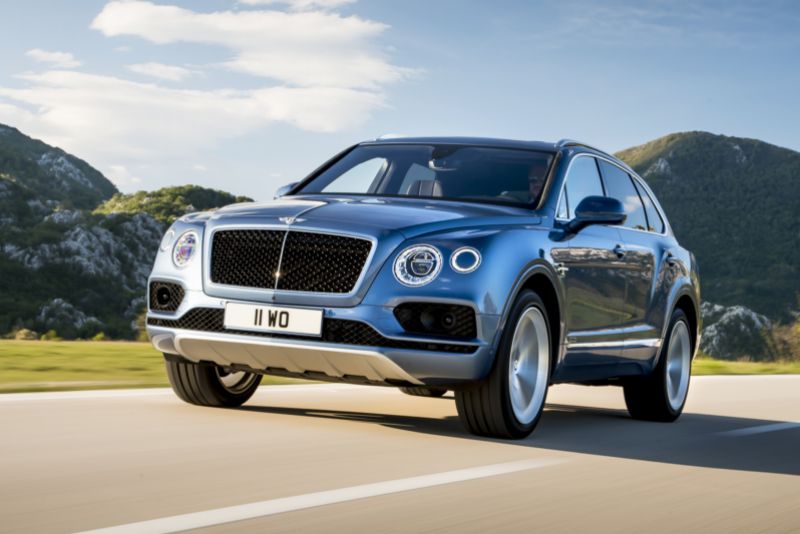 Luxusní SUV - Bentley Bentayga.