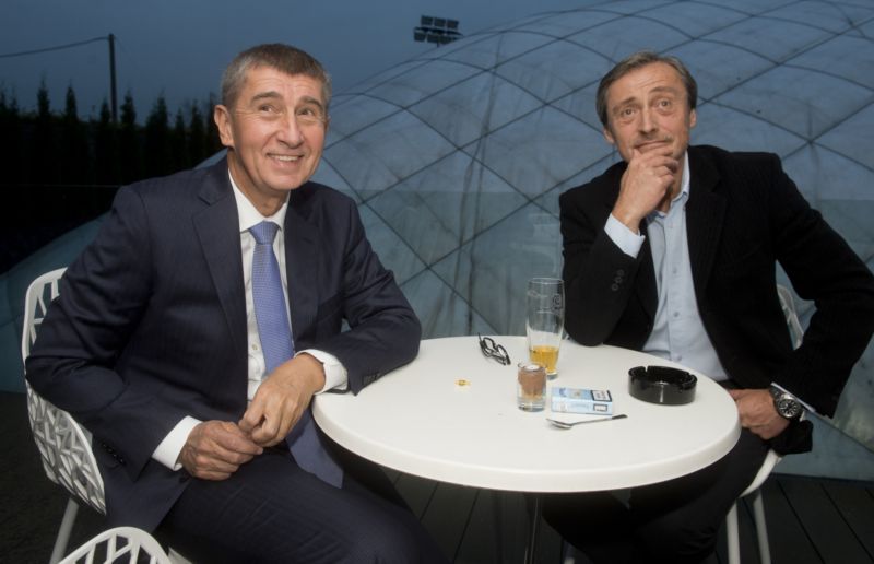 Andrej Babiš a Martin Stropnický.