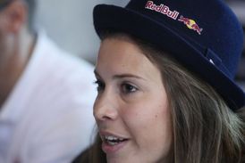 Česká snowboardistka Eva Samková.
