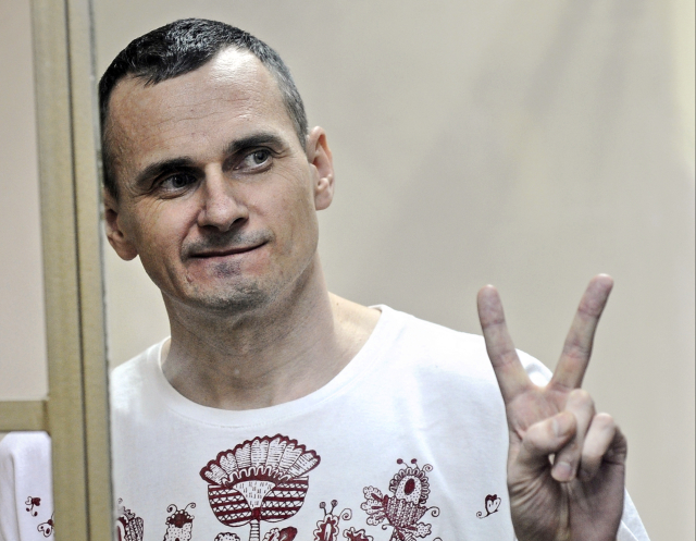 Filmový režisér Oleg Sencov.