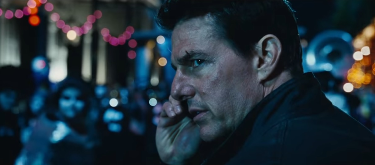 Herec Tom Cruise ve filmu Jack Reacher: Nevracej se