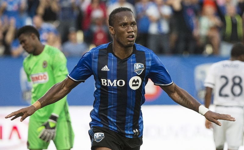 Fotbalista Pobřeží Slonoviny Didier Drogba.