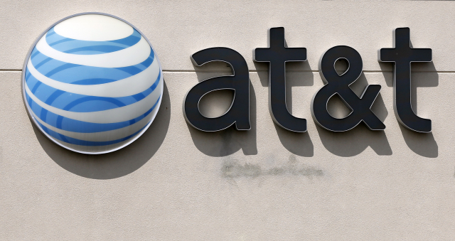 Logo společnosti AT&T. Logo společnosti AT&T.