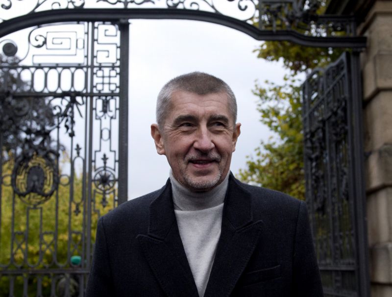 Ministr financí Andrej Babiš (ANO).