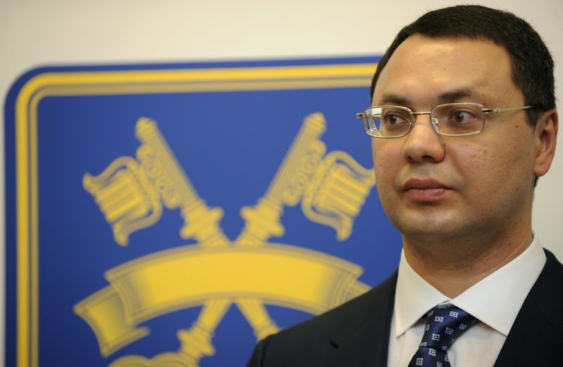 Předseda představenstva ERB bank Roman Popov. Předseda představenstva ERB bank Roman Popov.