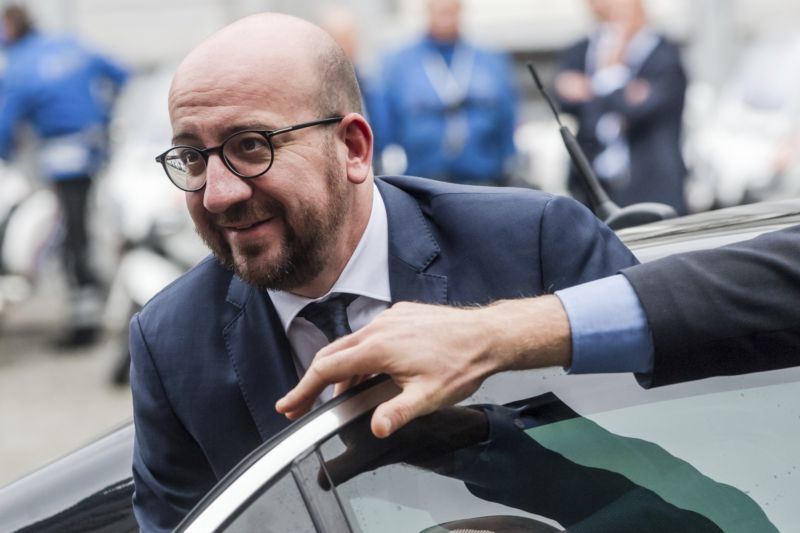 Belgický premiér Charles Michel. Belgický premiér Charles Michel.